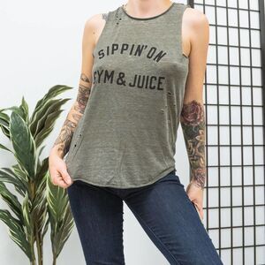 Grayson Threads Distressed Graphic Tank